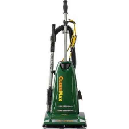 POWR-FLITE CleanMax® Pro Series Upright Vacuum With Quick Draw Tools, 14" Cleaning Width, Green CMP-3QD